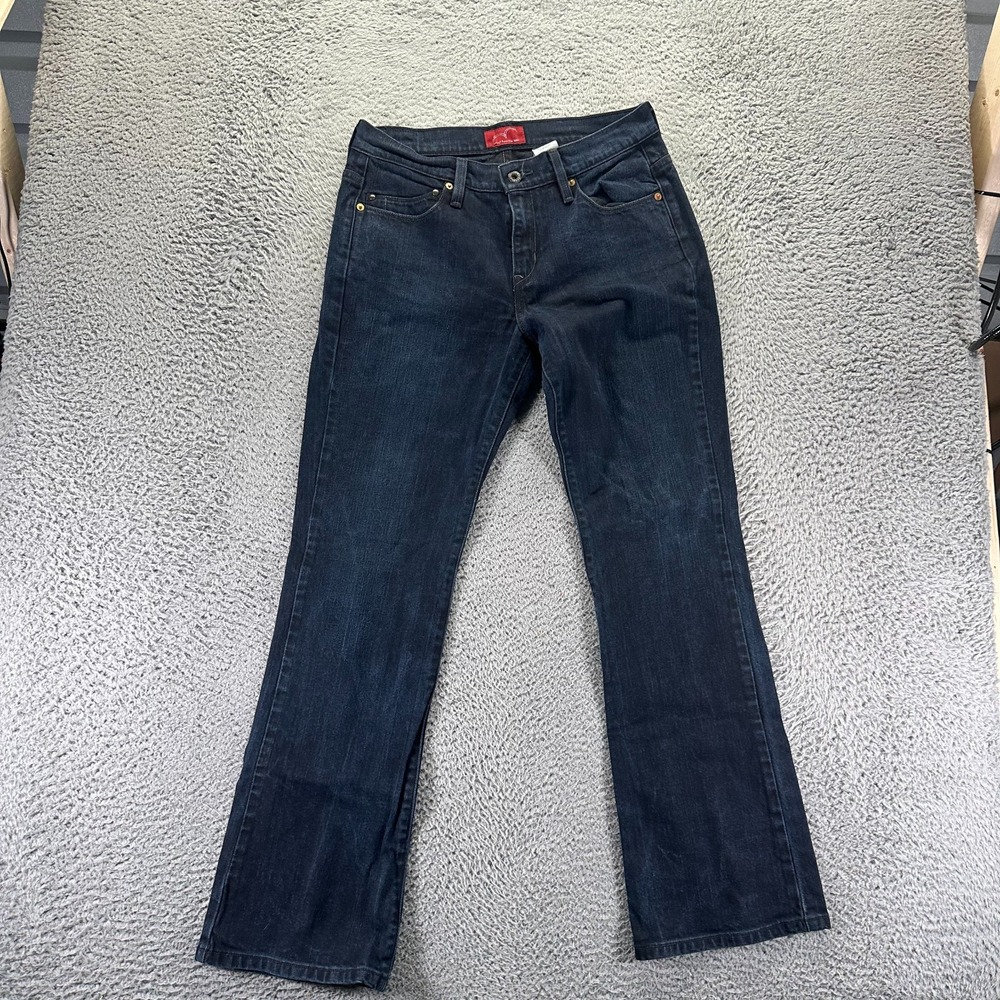 Vintage Levi's 515 Jeans Womens 8 Blue‎ Cotton Denim Bootcut Workwear Stretch